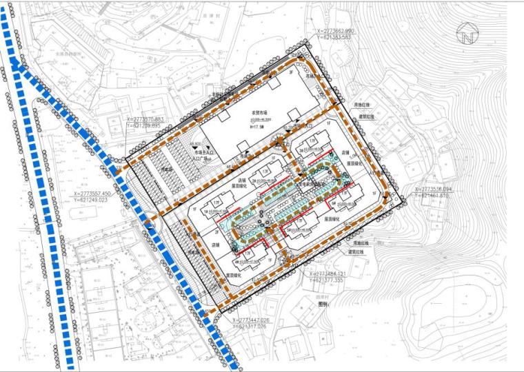 [福建]现代风格竖向线条式塔式住宅楼建筑设计方案文本-现代风格竖向线条式塔式住宅楼建筑分析图