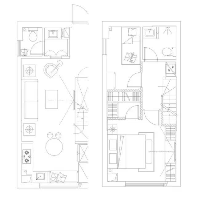 小户型loft公寓资料下载-LOFT优活城 简约风格