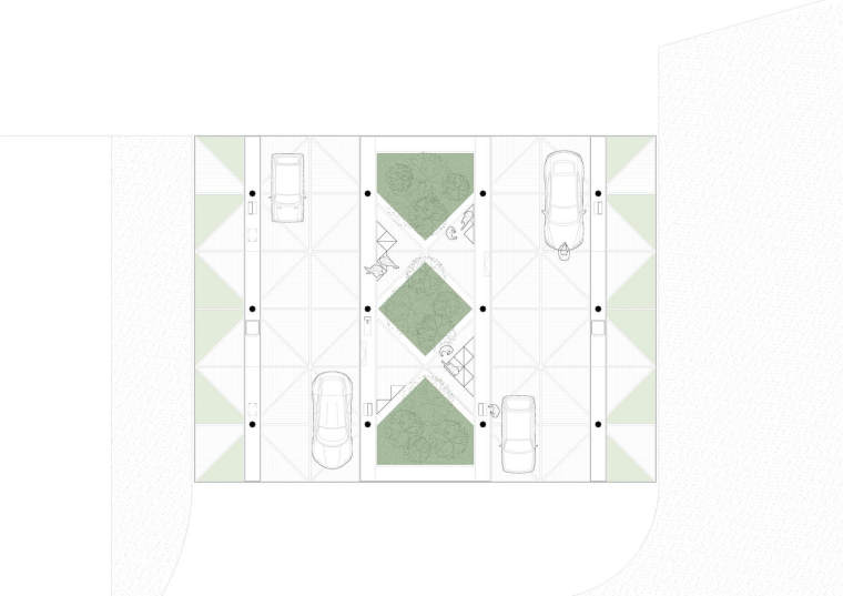 丹麦电动车超快速充电站建筑-Ultra-fast_Charging_Station_Ground_Floor_Plan_credit_COBE