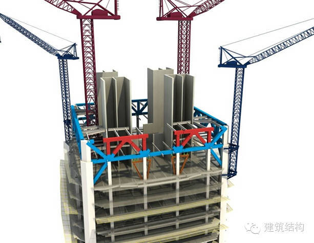 建筑结构丨超高层建筑钢结构施工流程三维效果图-5.jpg