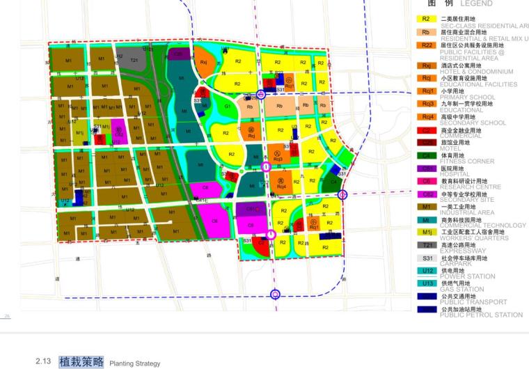 [江苏]科技产业园道路景观方案设计文本（PDF+559页）-植栽策略