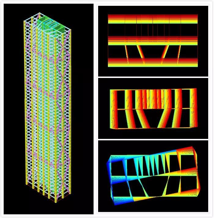 超高层核心筒偏置实例与结构性能初探_32