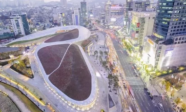 社区大门入口资料下载-BIM案例韩国东大门设计广场——BIM如何应用于复杂设计