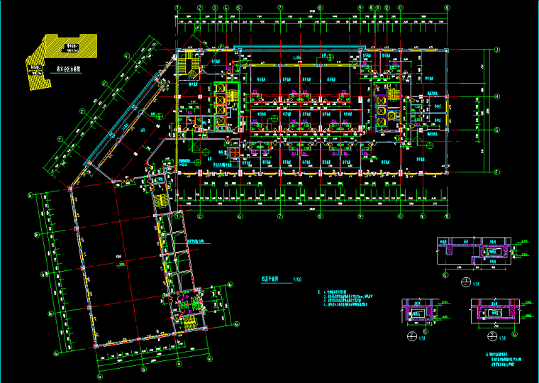 某酒店建筑设计施工图全套（CAD文件）-酒店建筑设计8