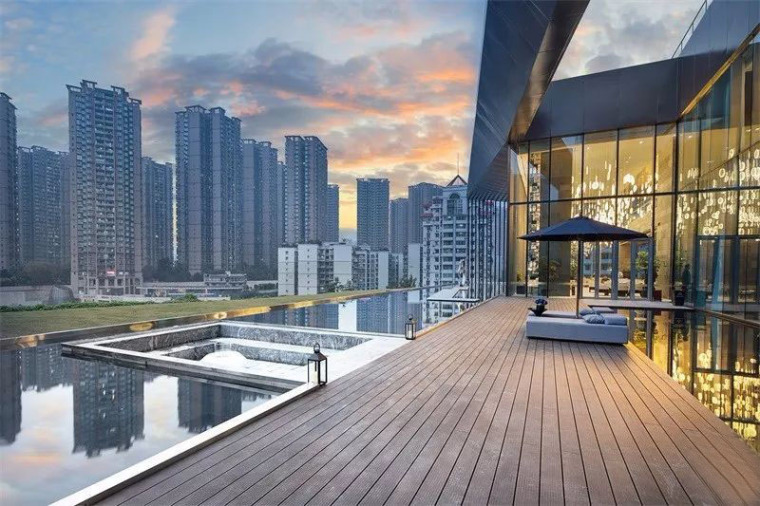 香港港岛东中心景观设计资料下载-印江州商业景观（重庆）