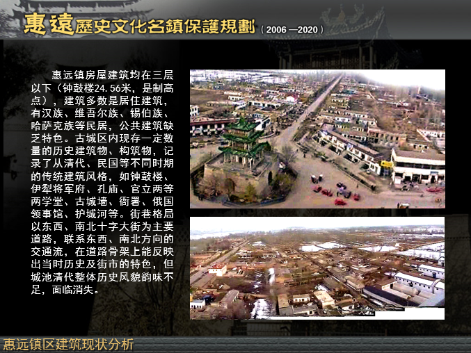 惠远古城布局图图片