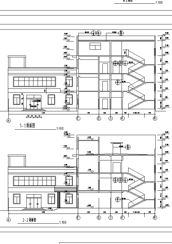 多层酒店建筑设计分析图资料下载-多层酒店建筑设计方案全套施工图CAD