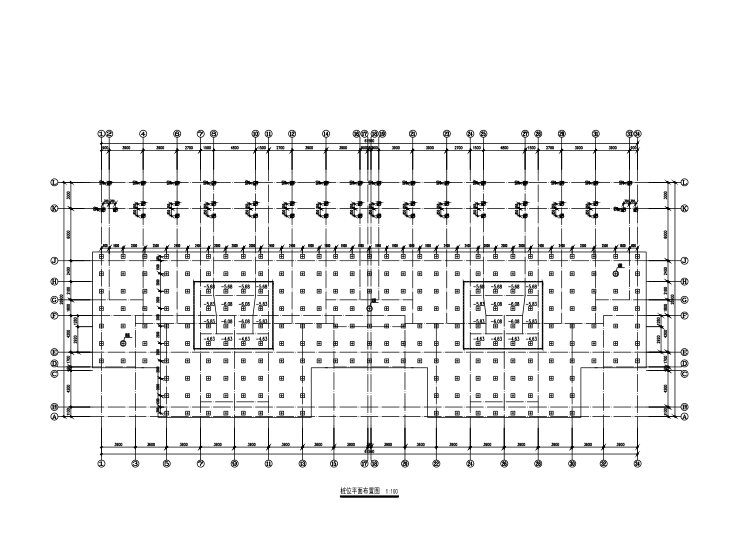 住宅施工CAD资料下载-[江苏]15层框剪高层住宅楼结构施工图（CAD、26张）