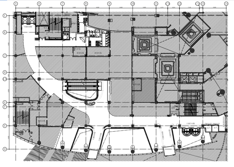 商场外观效果图su资料下载-[福州]三迪中心商场深化设计施工图CAD+PDF（附高清效果图）