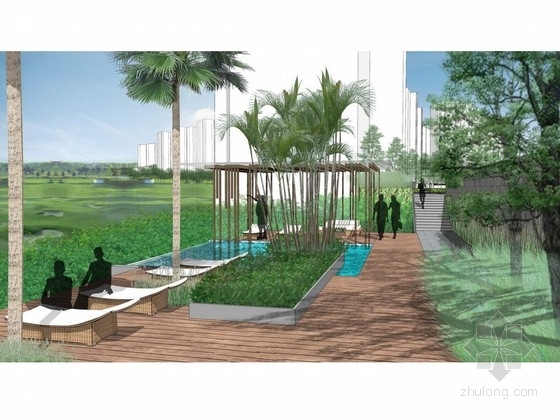 树池居住区景观设计方案资料下载-[重庆]高档悦水居住区景观设计方案