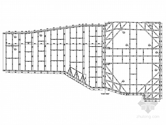 角钢立柱桩资料下载-[上海]深基坑SMW工法桩加内支撑支护施工图