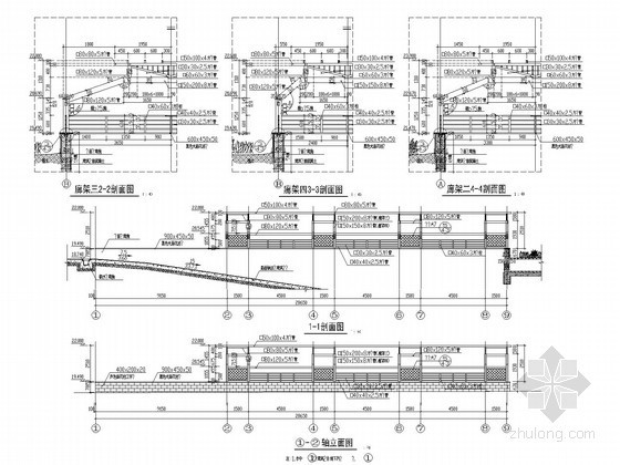 景观车库廊架资料下载-园林景观车库廊架施工详图17例