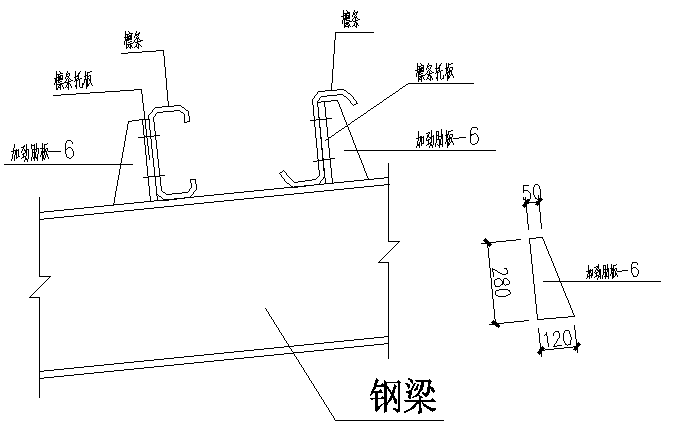 82mX119m门式刚架轻型房屋钢结构工业园厂房施工图（CAD，11张）_3