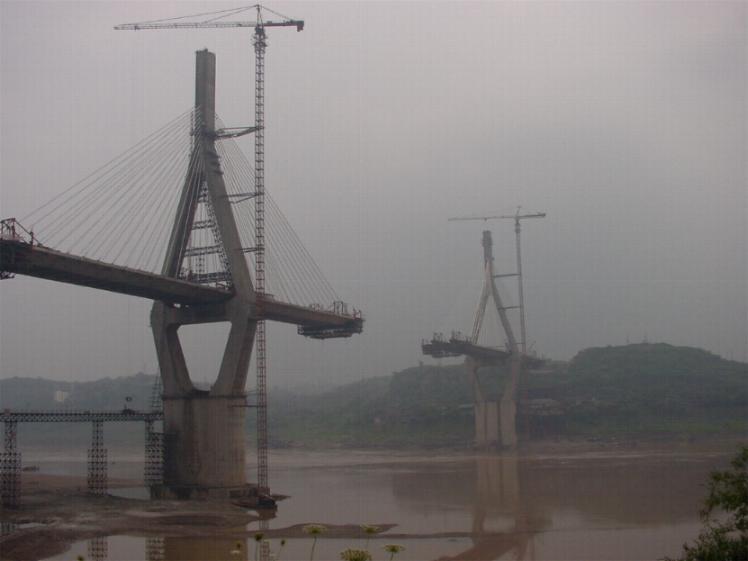 斜拉桥换索监控资料下载-桥梁工程之斜拉桥桥型设计课件（PPT，61页）