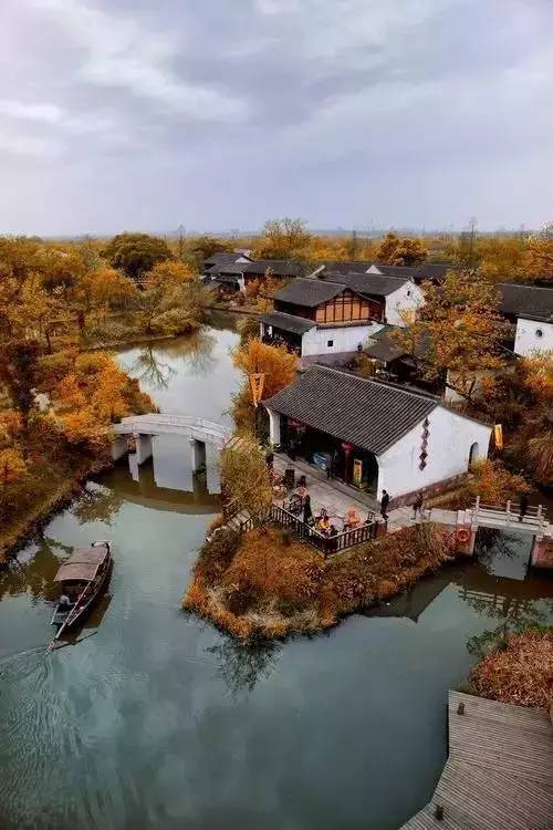 古村落景观su资料下载-中国古村落：美得让你窒息！