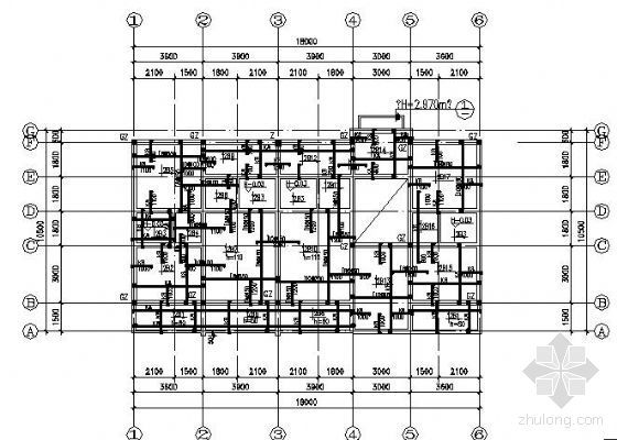 某三层砖混宿舍楼建筑结构图纸-3