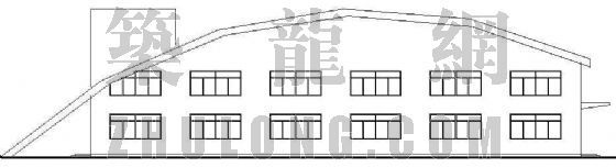 篮球场羽毛球场电施资料下载-某部队体育训练馆建筑方案图