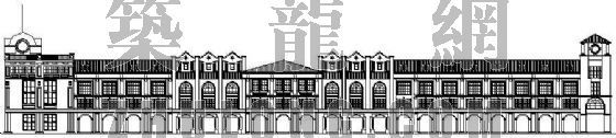 欧式住宅两层五居室资料下载-两层欧式门市房施工方案