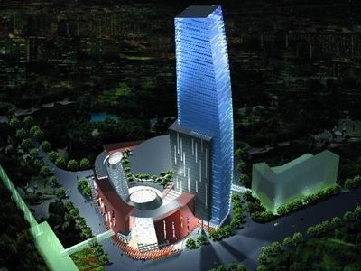 150米超高层结构施工图资料下载-53层钢骨混凝土框筒结构超高层豪华大酒店结构施工图（242.8米）