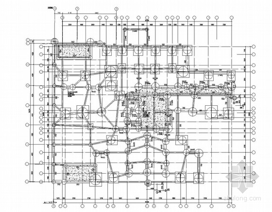 人工挖孔桩基础地梁配筋图资料下载-27层剪力墙结构住宅楼结构施工图（人工挖孔桩）