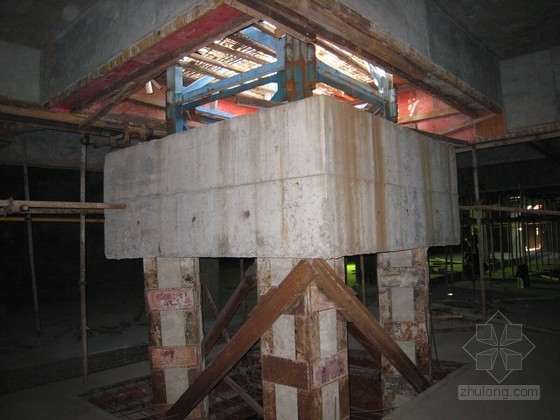 型钢混凝土柱浇筑工艺资料下载-回字型钢格构柱塔机基础施工工艺（含详图 计算书）