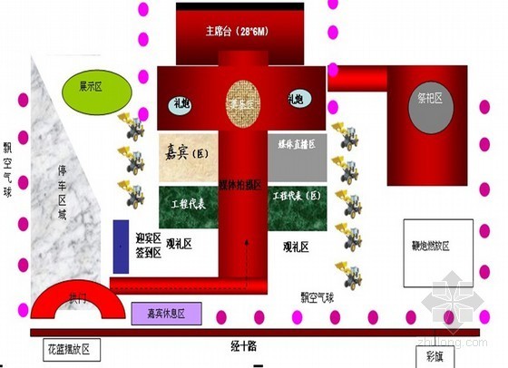 项目设计执行资料下载-[山东]房地产项目住宅楼奠基活动执行方案（共30页）