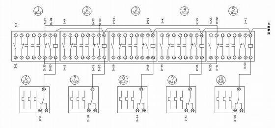 选矿破碎系统连锁控制图