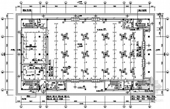 职工宿舍楼全套施工图纸资料下载-工业厂区五层职工宿舍楼电气施工图纸