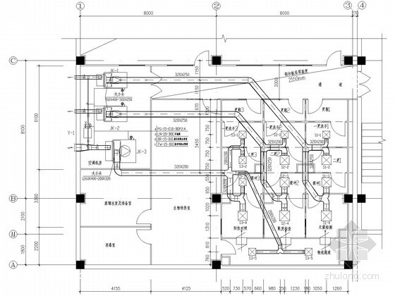 质检中心投标方案资料下载-[江西]工厂质检中心净化空调系统设计施工图