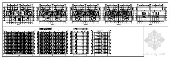 某十五层塔式高层住宅楼建筑方案图-4