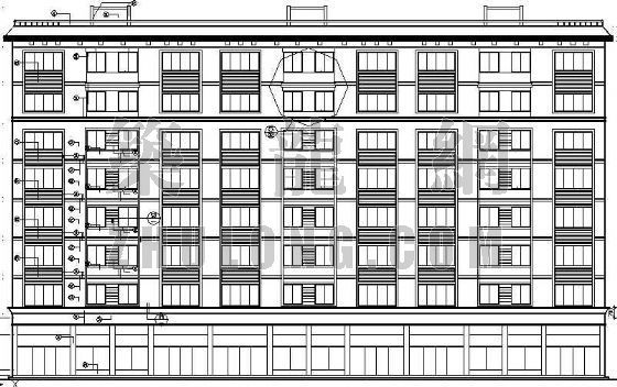8层框架住宅楼全套图纸资料下载-某框架住宅楼全套建筑施工图