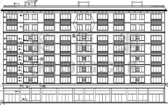 框架住宅楼建筑图纸资料下载-某框架住宅楼全套建筑施工图