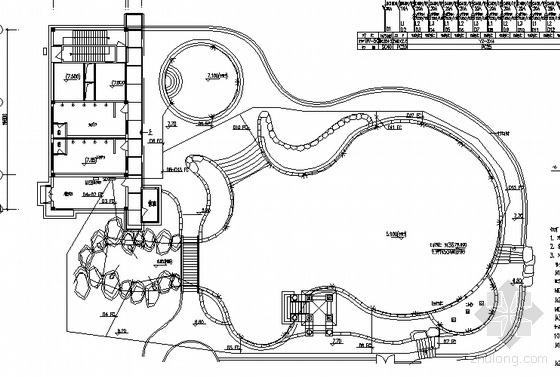游泳池小区资料下载-某小区游泳池电气图纸