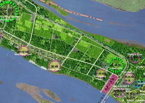 乡村总体规划设计cad资料下载-[上海]岛屿总体规划设计