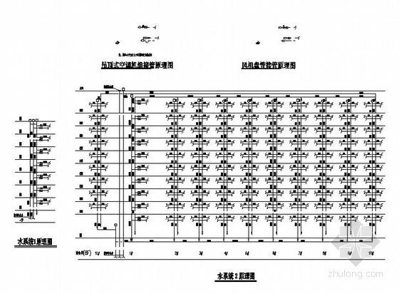 重庆某医疗中心中央空调工程施工设计图纸- 