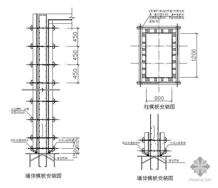 井室结构技术交底资料下载-深圳某高层模板安装施工技术交底