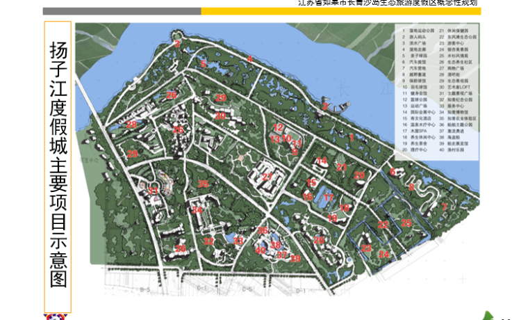 度假区规划设计cad资料下载-【江苏】如皋长青沙岛生态旅游度假区概念性规划设计