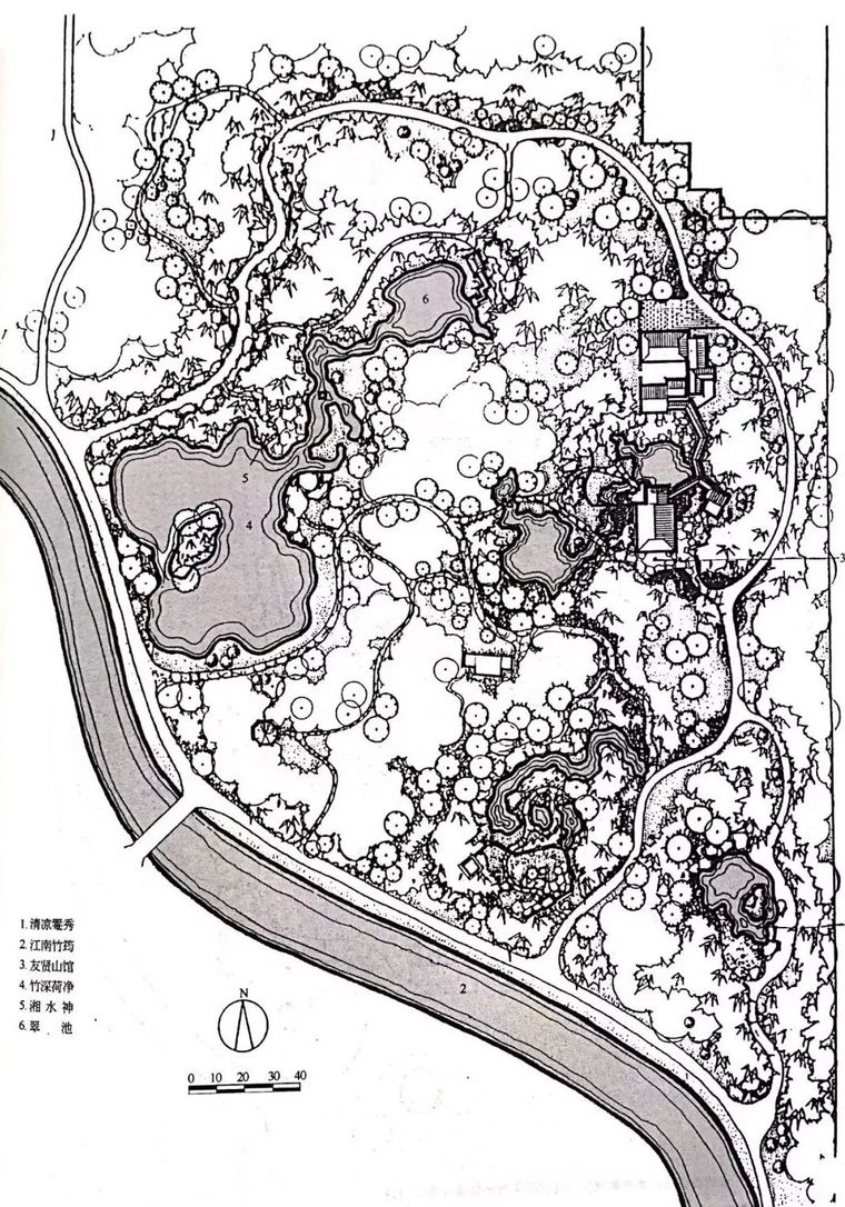 南北方经典园林平面，越看越来劲！_56
