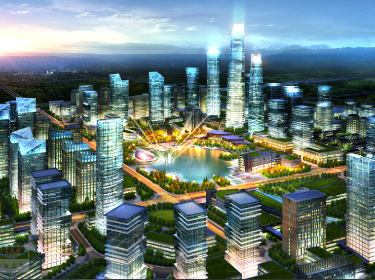 中建基础设施项目土地开发资料下载-[上海]桃浦生产性服务业功能区城市设计方案文本