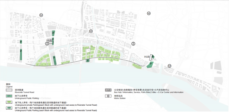 [广东]广州国际金融城城市景观规划设计 D-2 停车分析