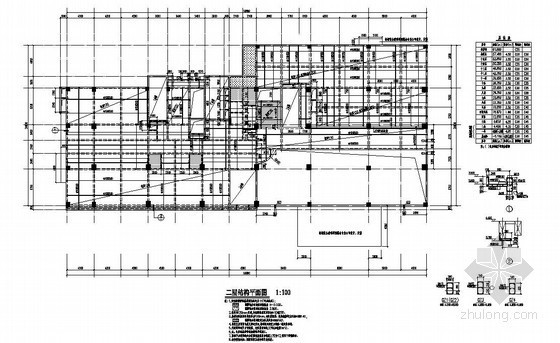 施工图包括哪些部分资料下载-某高层酒店部分结构施工图