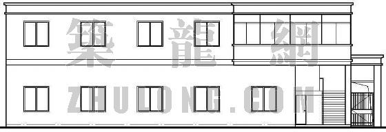 小食堂建筑结构施工图资料下载-某传达室及食堂建筑施工图