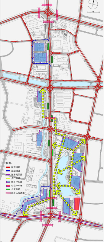 [福建]城市中心街区改造景观规划方案设计（2套）-[福建]城市中心街区改造景观规划方案设计