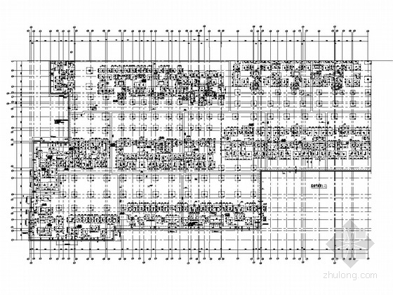 30米跨单层轻钢结构车库资料下载-[四川]地下单层框架结构地下车库结构施工图