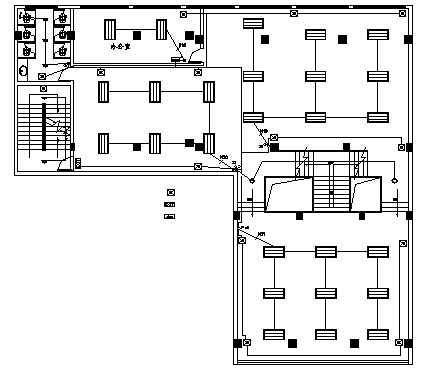诊所电气设计图纸资料下载-某网吧典型电气设计图纸