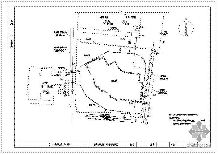 住宅基坑支护设计图纸资料下载-复杂深基坑支护设计图纸