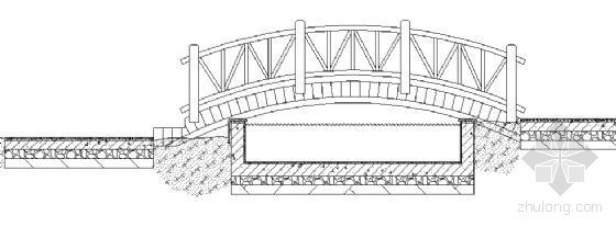 绿色建筑结构详图资料下载-拱桥建筑结构详图