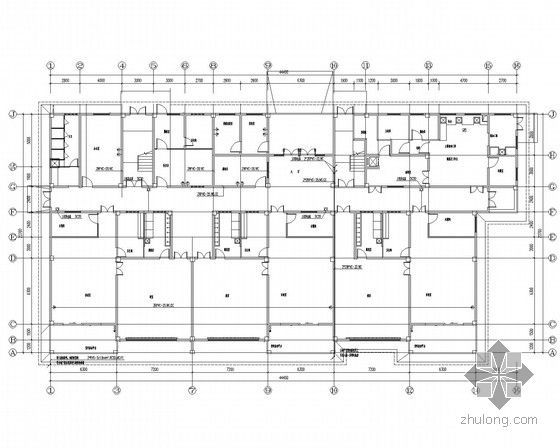 [湖南]多栋高层建筑住宅楼全套电气设计图180张（含配套幼儿园）-幼儿园弱电平面图