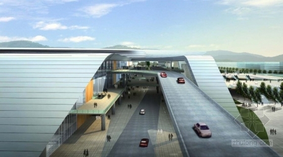 [长沙]某火车站建筑设计方案文本（含CAD）-图7