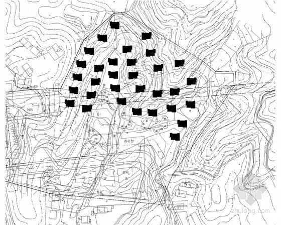 山间温泉sketchup资料下载-某温泉别墅区规划方案